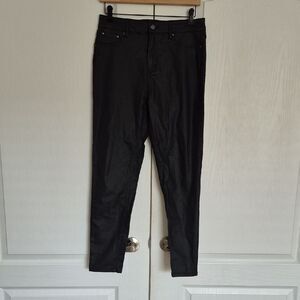 High Rise Black Jeans